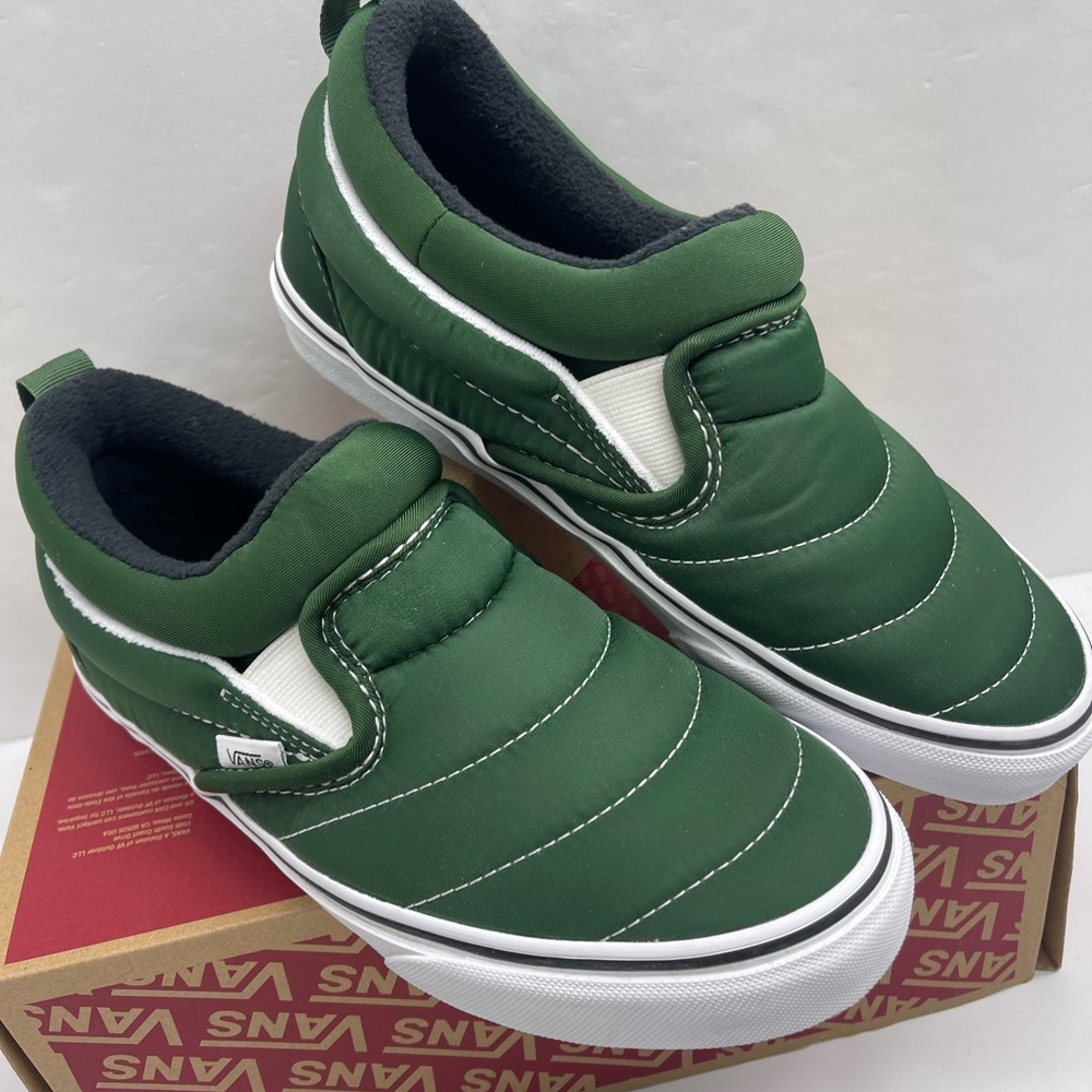 Vans WMNS 
Douglas Fir
VN0009QUBXU Forest Green Slip-On Sneakers - Picture 9 of 16